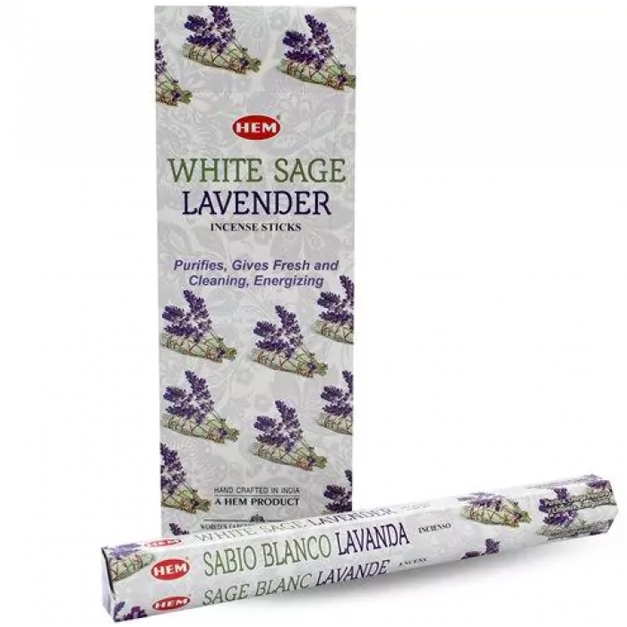 White Sage Lavender Hem Αρωματικά στικ